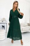 Sukienka Model 414-1 Klara Bottled Green - Numoco Hurtownia odzieży on-line, moda damska, bielizna i obuwie dla kobiet - Matterh