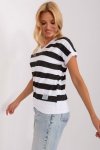 Bluzka Model RV-BZ-8833.38P White/Black - Relevance