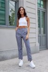 Spodnie Damskie Model Madison SZA SPD0027 Grey - Roco Fashion