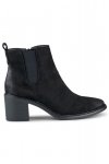 Botki Model 260048B-SU Black Zamsz - PRIMO