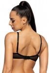 Biustonosz push up  Biustonosz Push-up Model 3733/11/1 Marley Black - Mat