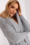 Sweter Kardigan Model TW-SW-BI-305.99P Grey - Och Bella