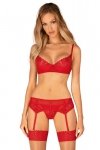 Komplet Model Ingridia 3cz Red - Obsessive