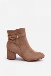 Botki Model Verice 23BT35-6425 Beige - Step in style