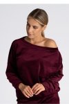 Bluza Damska Model M968 Bordo - Figl