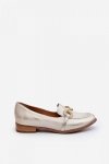 Mokasyny Model Zazoo 2880/004 Gold - Step in style