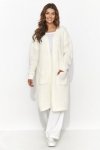 Sweter Kardigan Model NU_S99 Śmietana - Numinou