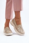 Półbuty Model Emilei 23PB02-5592 Beige - Step in style