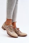 Półbuty Model Maciejka 06408-04 Beige - Step in style