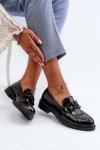 Mokasyny Model S.Barski HY371A Black - Step in style