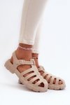 Sandały Model Gasaria 3761 Beige - Step in style