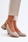 Czółenka Model Gemifa RMR2263-4 Beige - Step in style