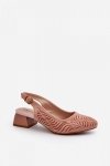 Czółenka Model Gemifa RMR2263-4 pink - Step in style