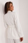 Marynarka Model DHJ-MA-18973.30 Ecru - Italy Moda
