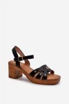 Sandały Model Assames 24SD98-6758 Black - Step in style Hurtownia odzieży on-line, moda damska, bielizna i obuwie dla kobiet - M