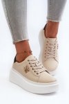 Buty Sportowe Model Pernalia Y138-8 Beige - Step in style