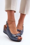 Sandały Model Comfort Shoes 24SD98-6230 Efravia Blue - Step in style