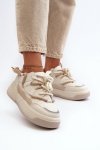 Buty Sportowe Model Moariella VL232P Beige - Step in style