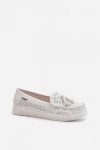 Mokasyny Model Tinami HH503-9 White - Step in style