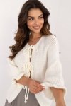 Sweter Damski Model MI-SW-2911.91 Ecru - Italy Moda