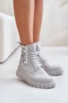 Trampki Model Zaidria EV-337 Grey - Step in style Hurtownia odzieży on-line, moda damska, bielizna i obuwie dla kobiet - Matterh