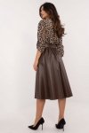 Spódnica Model DHJ-SD-A1997.76 Dark Brown - Italy Moda
