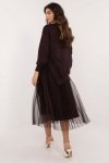 Sukienka Komplet Model MI-KMPL-23088.02P Dark Brown - Italy Moda