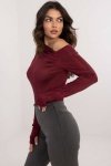 Bluzka Model DHJ-BZ-20095.91P Bordo - Italy Moda