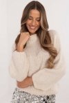 Sweter Damski Model MI-SW-1311.31 Light Beige - Italy Moda