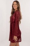 Sukienka Model MI-SK-98609.94 Bordo - Italy Moda