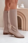 Kozaki Model Zazoo 3616 Light Beige - Step in style