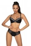 Biustonosz push up Biustonosz Push-up Model Janet M-3300/11 Black - Mat