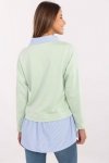 Bluzka Model MI-BZ-M3446.75 Pistacja - Italy Moda