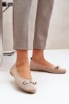 Baleriny Model Bianila CB130-63 Beige - Step in style