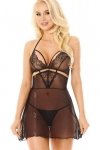 Komplet Model Melania Black - SoftLine Collection