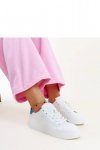 Biało-niebieskie sneakersy Akila - Solea