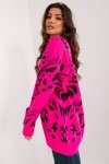 Sweter Damski Model BA-SW-12038.20 Fuksja - Badu