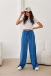 Spodnie Damskie Model Emmy NIE SPD0041 Blue - Roco Fashion