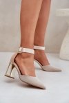 Sandały Modele Gekkaria M389 Beige - Step in style