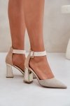 Sandały Modele Gekkaria M389 Beige - Step in style