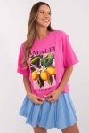 Tshirt Damski Model MI-TS-M745-1.37 Pink - Italy Moda