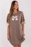 Sukienka Model MI-SK-A6192.52 Brown - Italy Moda