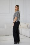 Spodnie Damskie Model M419/C Black/Lurex - La Aurora