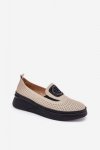Mokasyny Model Vinceza 79522 Beige - Step in style