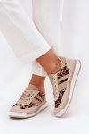 Buty Sportowe Model Galabis BL579P Beige/Brown - Step in style