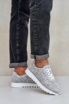 Buty Sportowe Model DA LR51-635 Silver - Step in style