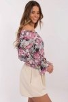 Bluzka Model MI-BZ-M667-1.98 Dark Pink - Italy Moda