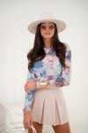 Bluzka Model Blake 209422809 Rose/Blue/Beige - LaBalancia