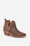 Botki Model Tulifedi 7639A Khaki - Step in style