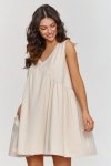 Sukienka Model M876 Light Beige - Makadamia